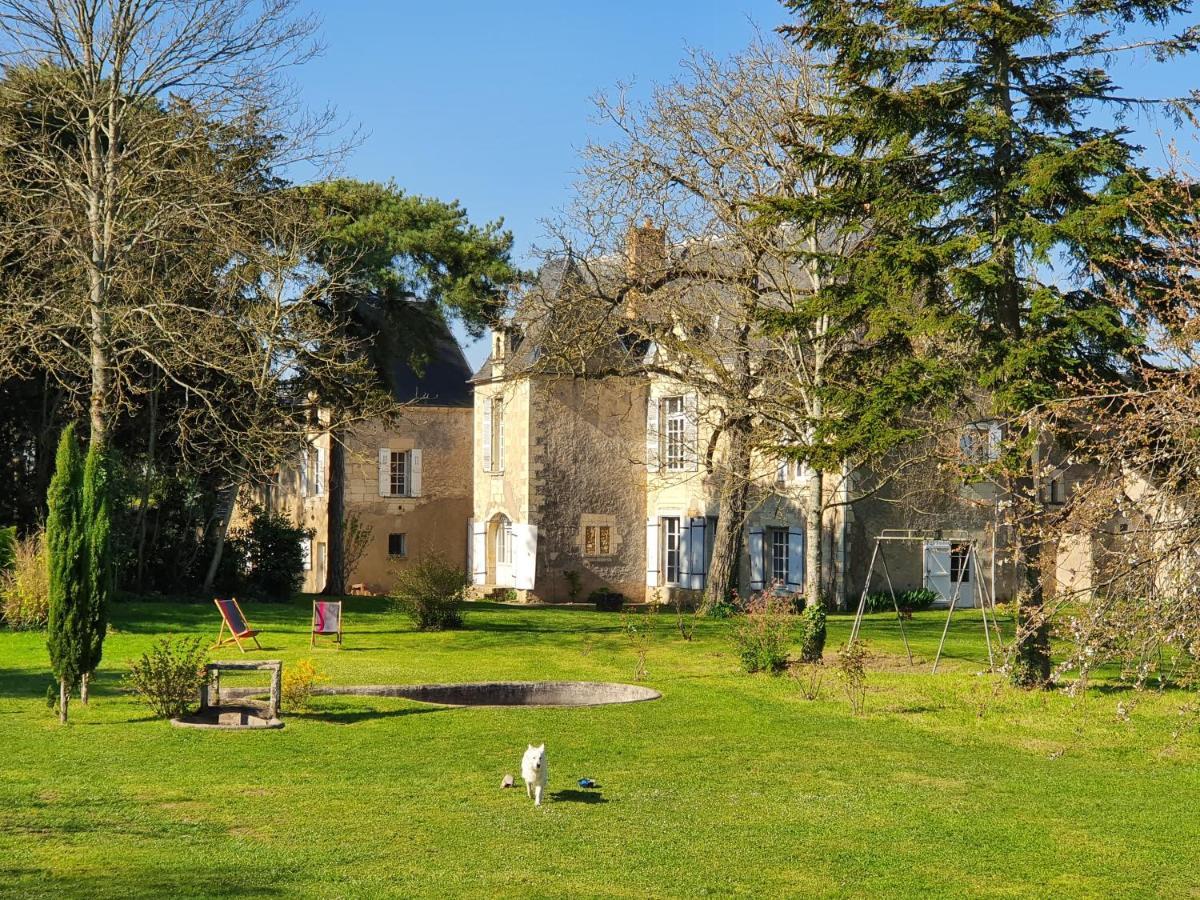 Bed and Breakfast Manoir Du Bellay Montreuil-Bellay Exterior foto